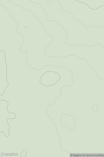 Thumbnail image for Whitehills [North Pennines] showing contour plot for surrounding peak